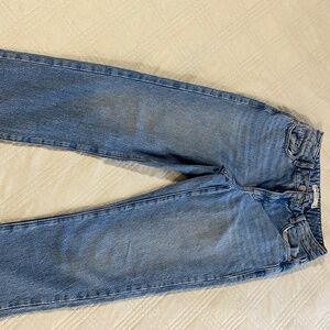 Women Garage vintage straight leg denim jeans